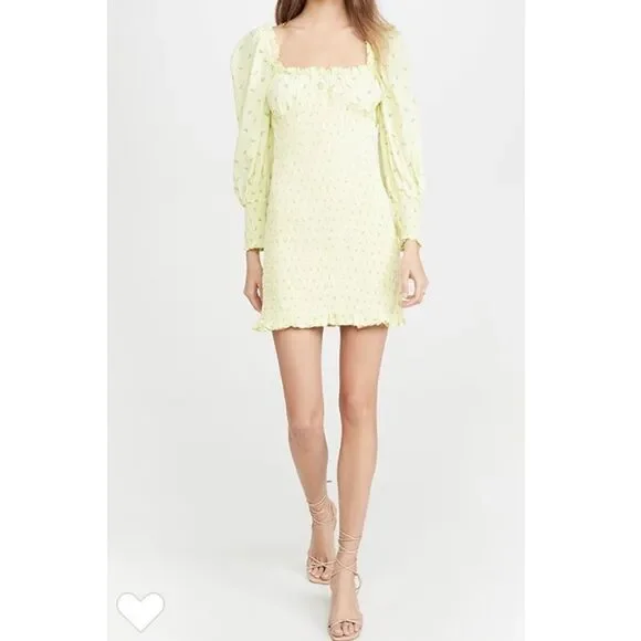 NWT Faithful The Brand Gombardy Mini Dress in Bisset Floral - Picture 14 of 16